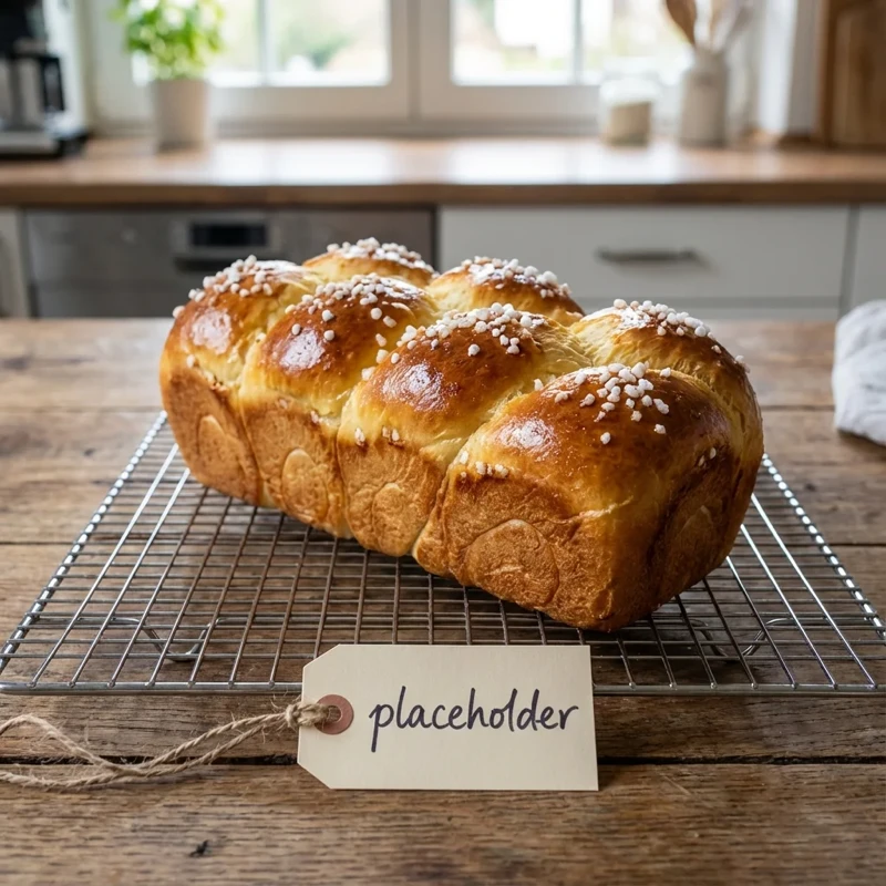 Pain Brioché Tressé