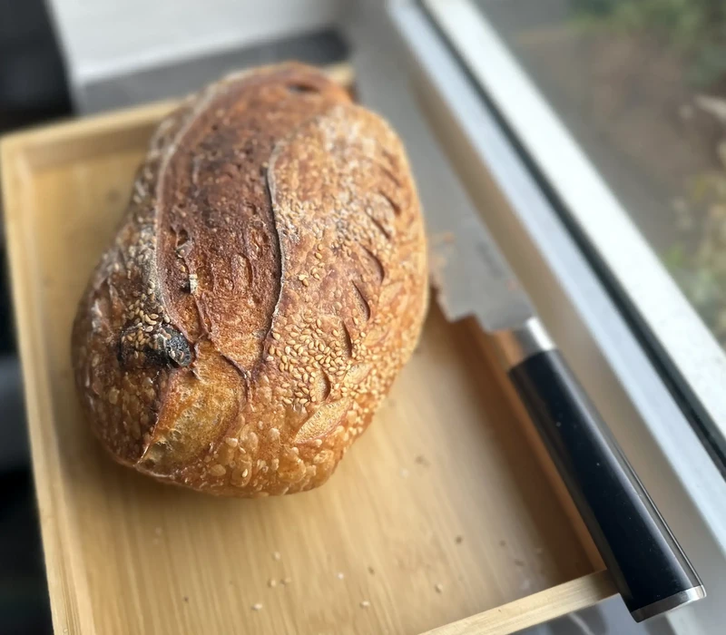 classic loaf sesame seeds